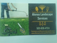 Logo for Alonso Landscape Services