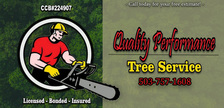 Logo for Quality Performance Tree Service LLC