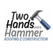 Two Hands and a Hammer Roofing logo