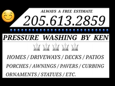 Logo for Pressure Washing by Ken