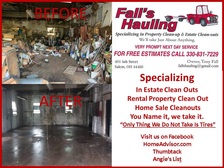 Logo for Fall's Hauling