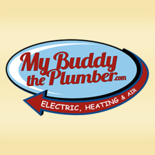 Logo for My Buddy the Plumber, Heating and Air, LLC