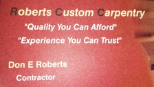 Avatar for Robert's Custom Carpentry