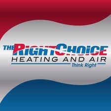 The Right Choice Heating & Air, Inc. logo