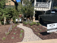 Logo for HF Landscaping