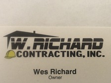W. Richard Contracting, Inc. logo