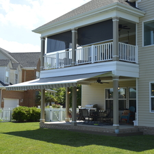 Our Pergola System With Retractable Screens Keeps You Protected From The Pesky Bugs Visit Our Showroom Or Give U Home Estimate Retractable Screen Pergola