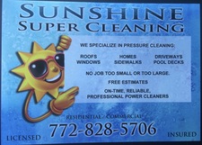 Logo for Sunshine Super Cleaning