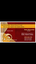 Avatar for McCombs Contracting