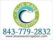 Logo for Blue Wave Irrigation