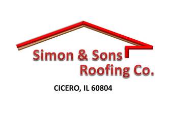 Simon and Son's Roofing Co. logo