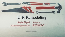 UR Remodeling logo