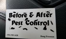Logo for Before And After Pest Control, LLC