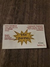 Logo for T N T Paving