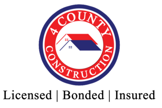 4 County Construction Co. logo