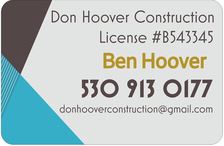 Don Hoover Construction logo