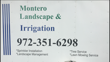Montero Landscape and Irrigation logo