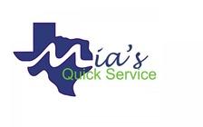 Logo for mias quick service