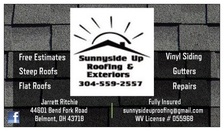 Logo for Sunnyside Up Roofing & Exteriors, LLC