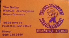 Logo for Brass Monkey Refrigeration, LLC