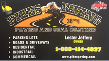 Logo for Pike's Paving