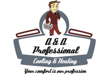 Logo for A & A Professional Cooling & Heating