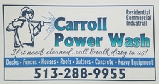 Carroll Power Wash logo