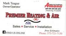 Logo for Premier Heating and Air, LLC