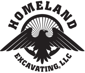 Homeland Excavating logo