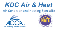 Logo for KDC Air and Heat