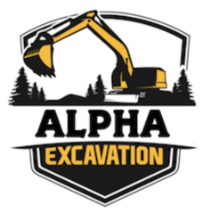 Alpha Excavation logo