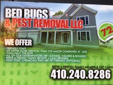 Bed Bugs and Pest Removal, LLC logo
