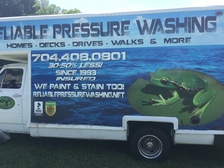 Logo for Reliable Pressure Washing