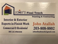 Avatar for John's Final Touch Painting & Contracting, LLC