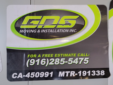 Logo for GDS Moving & Installation, Inc.