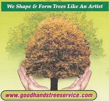 Good Hands Tree Service logo