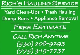 Rich's Hauling logo