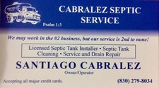 Cabralez Septic Services logo