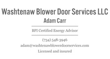 Avatar for Washtenaw Blower Door Services