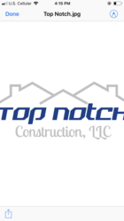 Mike's Top Notch Construction logo