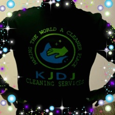 Logo for KJDJ Cleaning Services, LLC