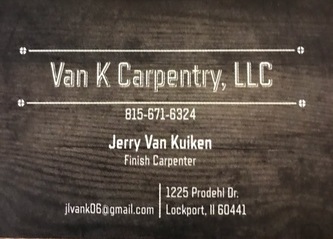 Van K Carpentry logo