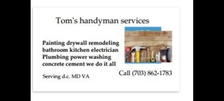 Logo for Tom’s handyman