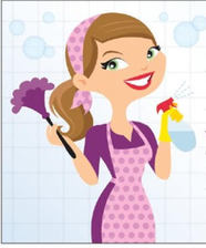 Well Maid Cleaning Service logo