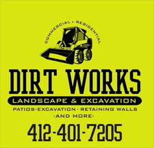 Logo for Dirt Works Landscape & Excavation