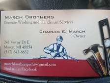 Logo for March Brothers