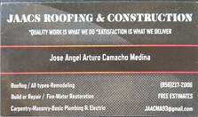 JAACS Roofing and Construction logo