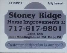Stoney Ridge Home Improvements, LLC logo