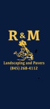 R&M Landscaping logo
