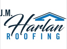 Logo for J.M. Harlan Roofing & Exteriors, LLC